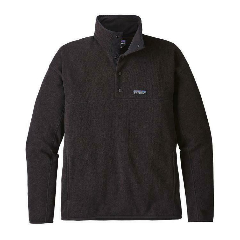 NEW Patagonia better sweater button M black w/logo